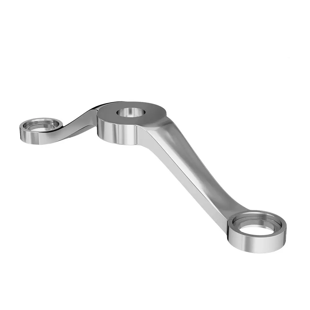 AIDO XL-C 6127 SS Polished Stainless Steel 2 Arm 180º Non Fin Type Spider Fitting K30 Series