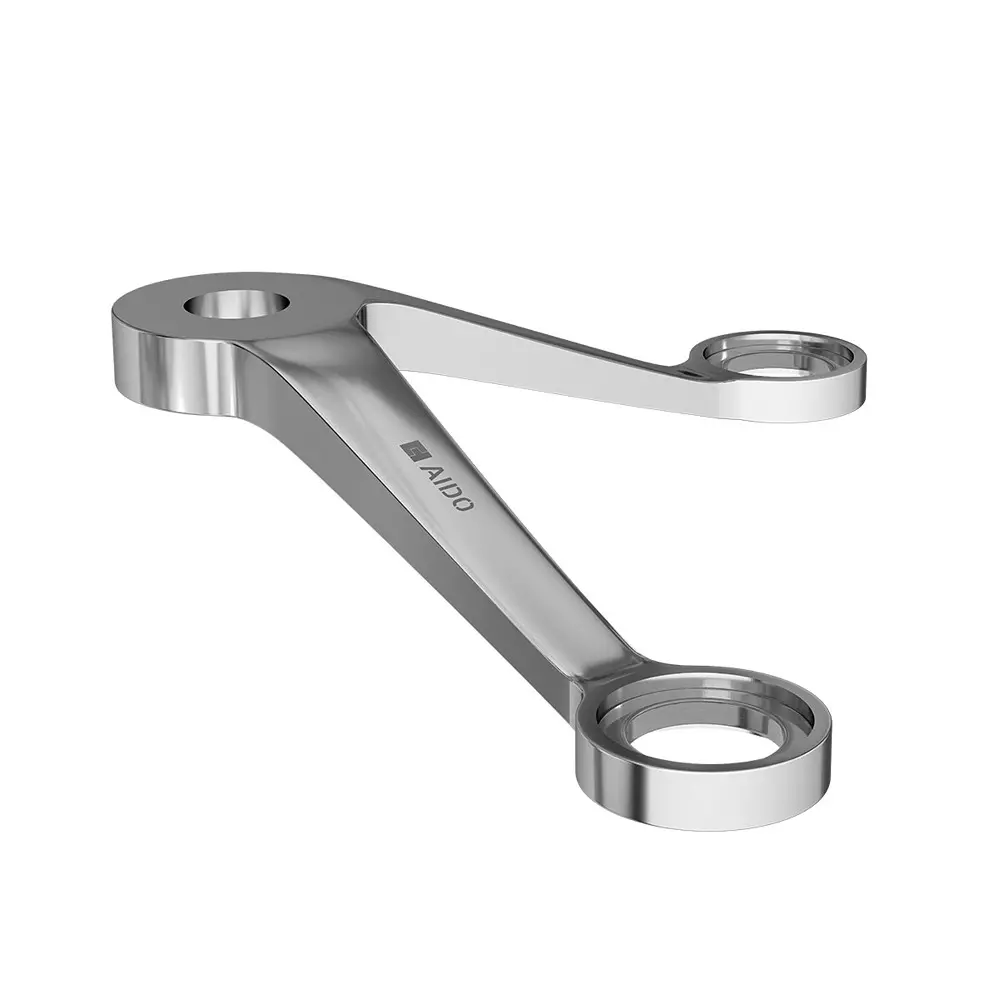AIDO XL-C 6128 SS Polished Stainless Steel 2 Arm Non Fin Type Spider Fitting K30 Series