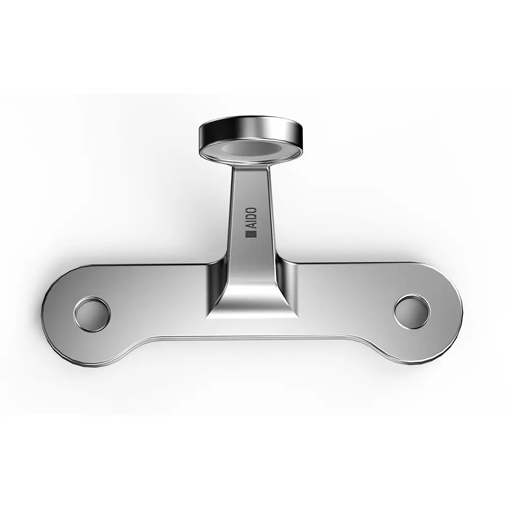 AIDO XL-C 6130 SS Polished Stainless Steel 1 Arm Fin Type Spider Fitting K30 Series