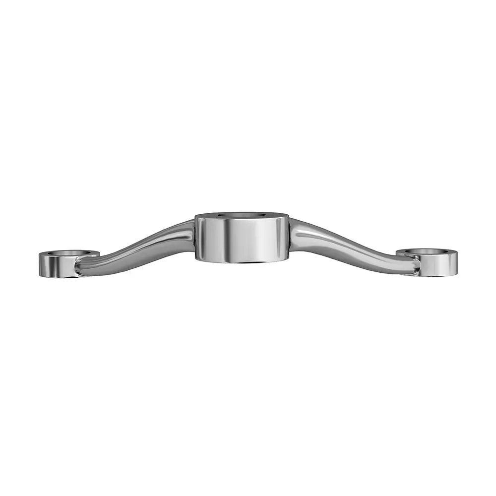 AIDO XL-C 6028 SS Electro Polished 2 Arm 90º Non Fin Type Spider Fitting