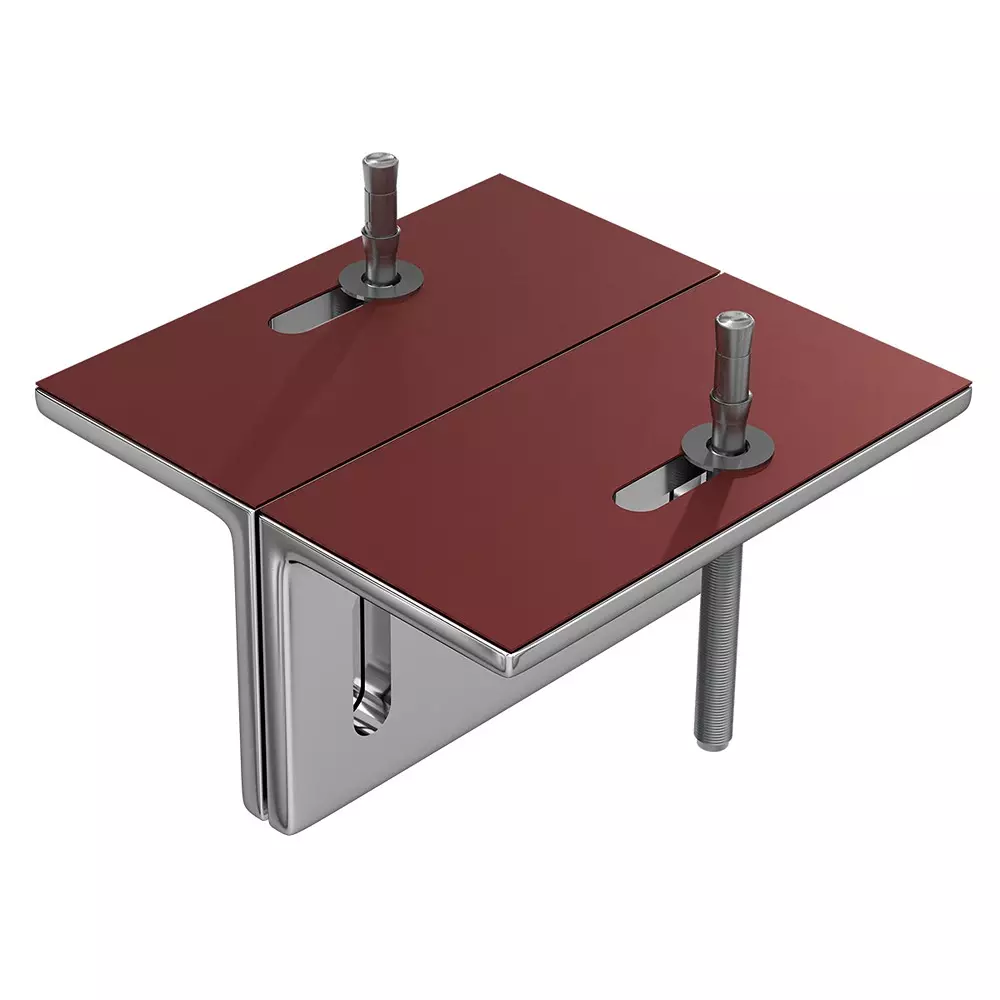 AIDO XL-C 6037 Nickel Chromium Plated Steel Facade Bracket