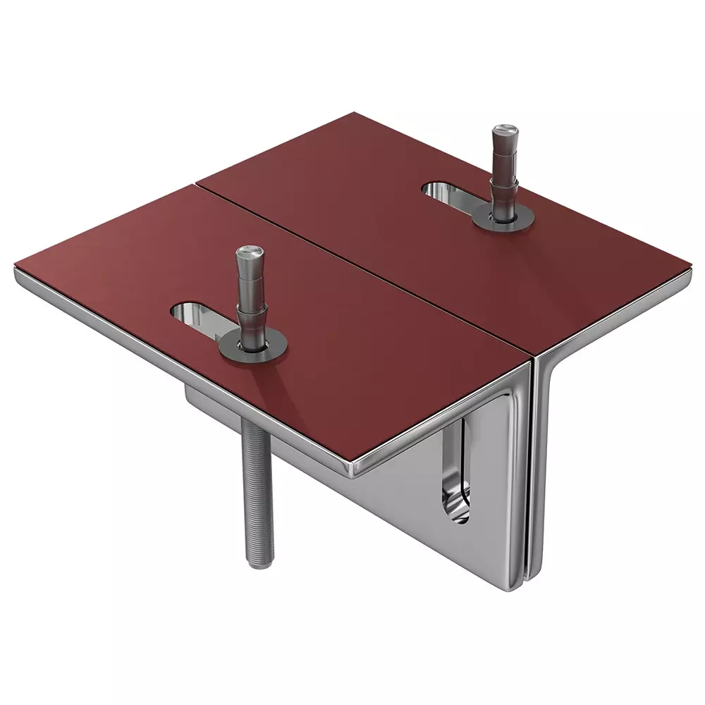 AIDO XL-C 6037 Nickel Chromium Plated Steel Facade Bracket