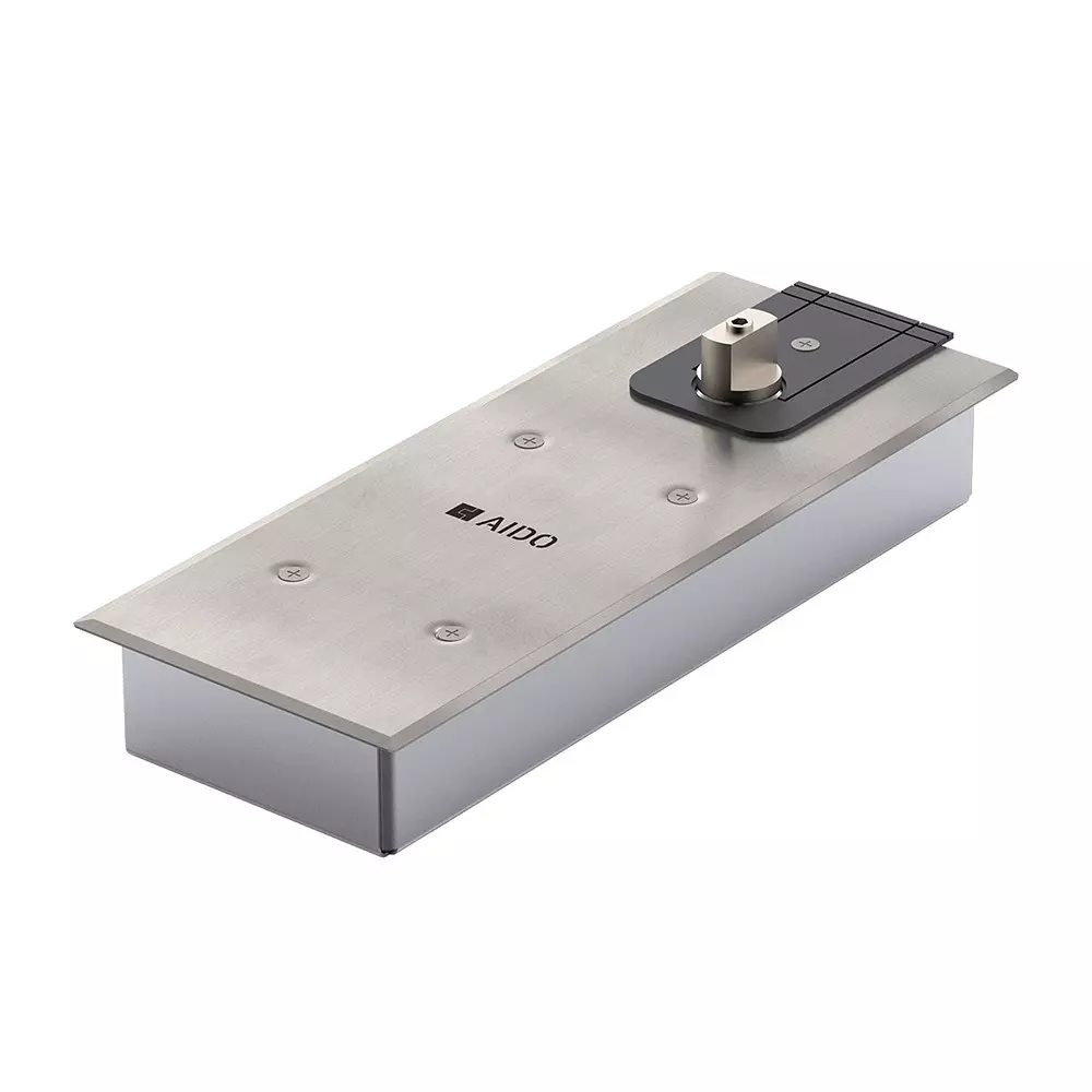 AIDO XL-C 1007 Floor Spring with 90 Degree Hold Open - EN 4
