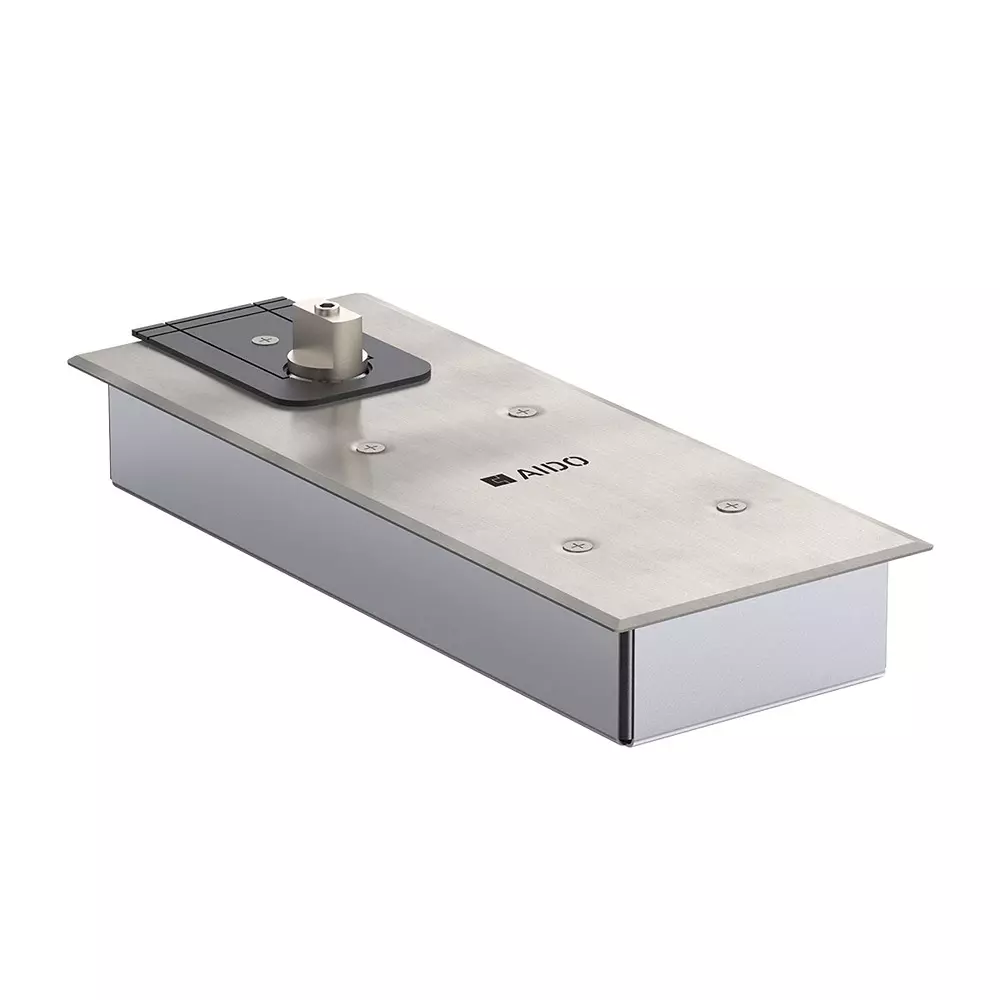 AIDO XL-C 1007 Floor Spring with 90 Degree Hold Open - EN 4