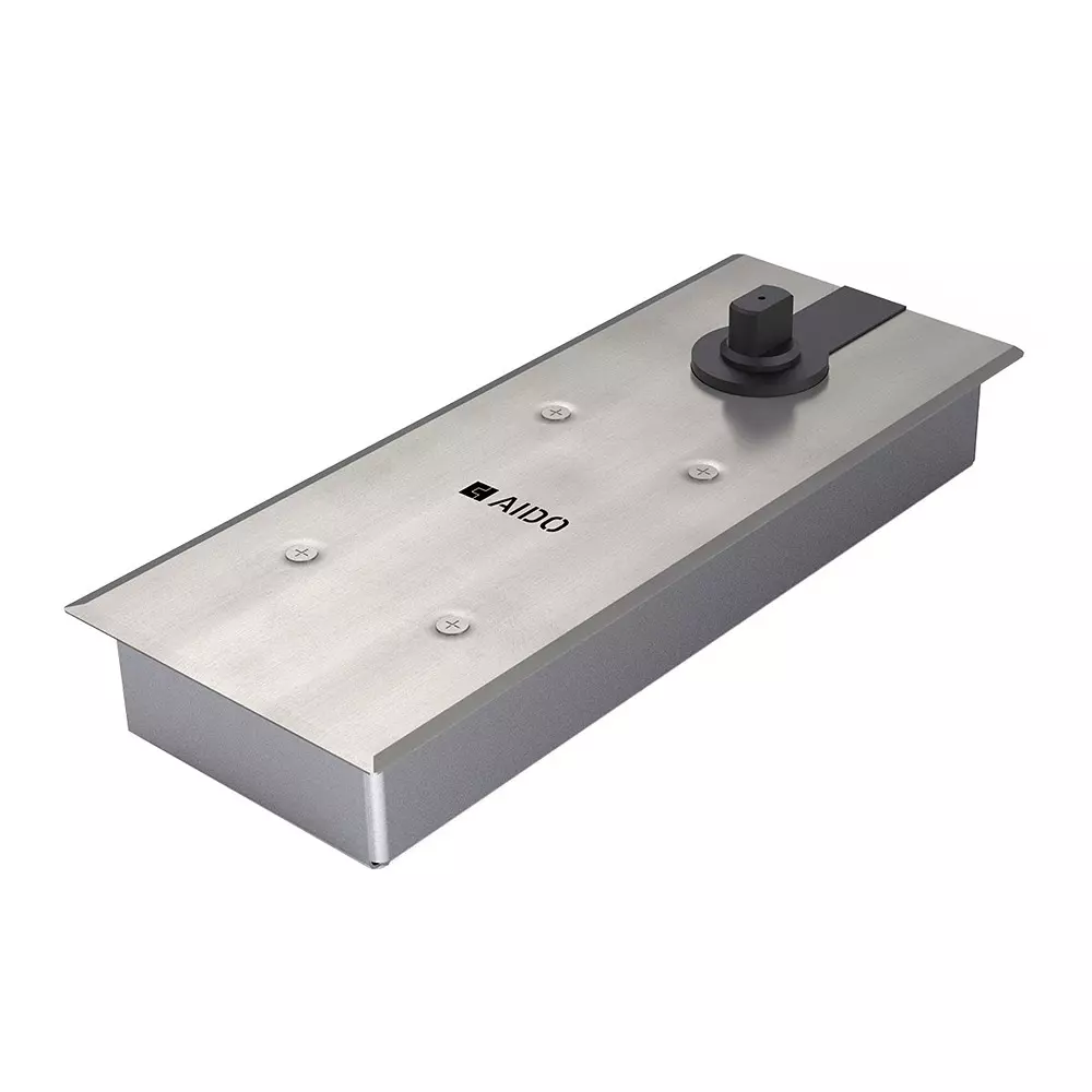 AIDO XL-C 6100 Floor Spring with 90 Degree Hold Open without Accessories - EN 3