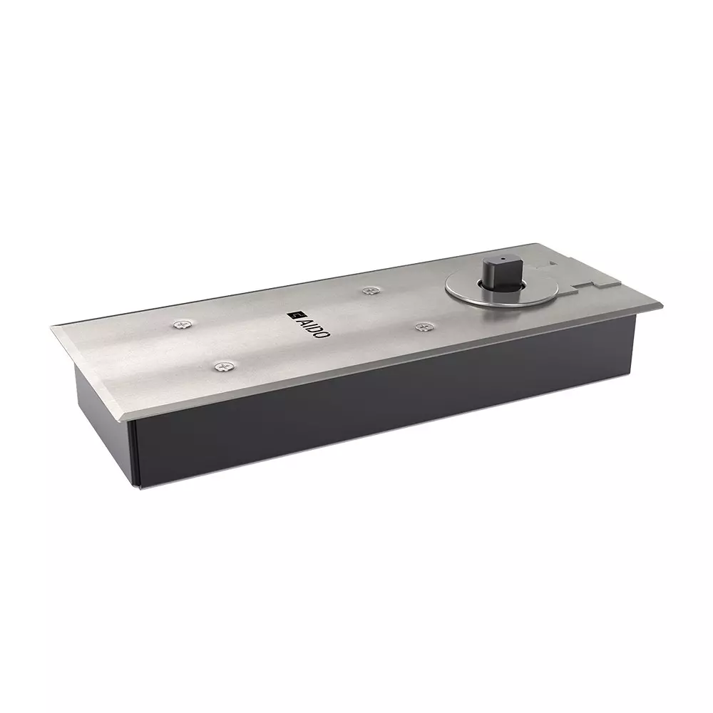 AIDO XL-C 6111 Floor Spring Size 3 90° Hold Open With Accessories