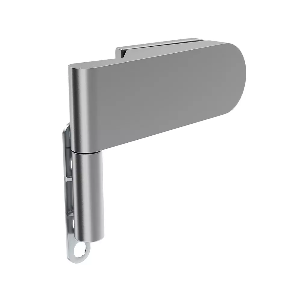 AIDO XL-C 305 Aluminium Silver Finish Internal Glass Door Hinge