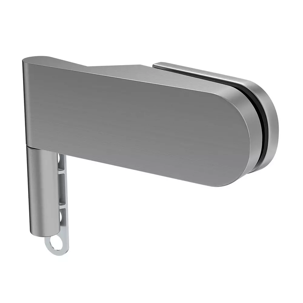 AIDO XL-C 305 Aluminium Silver Finish Internal Glass Door Hinge