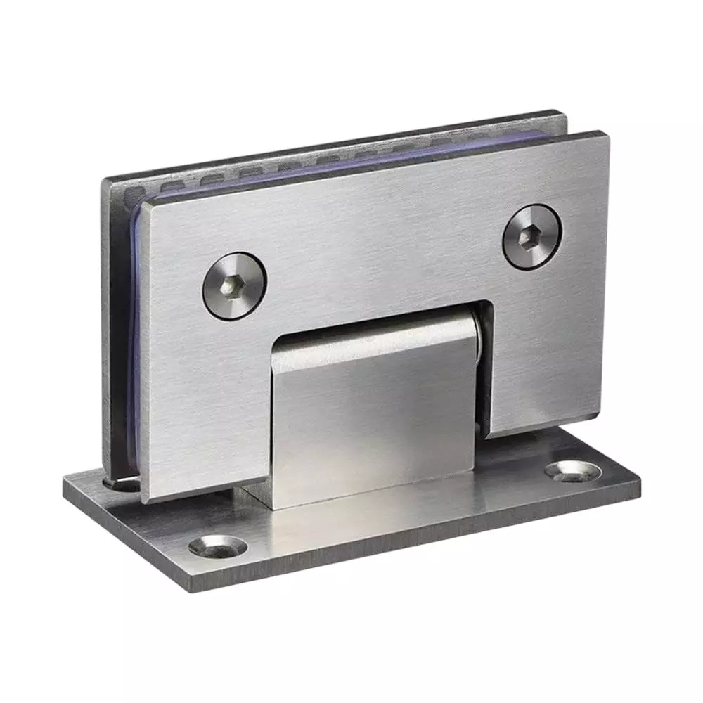 GEZE Wall to Glass Hinge Centre Mounting SS 90° Angle and Door Width Upto 800 mm, 8116001