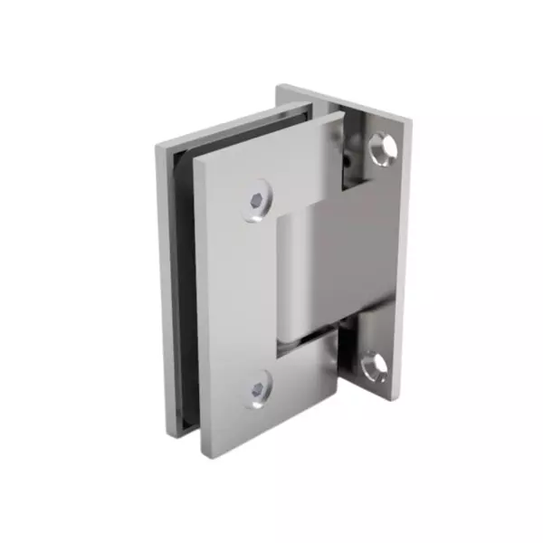 Hafele Wall to Glass Shower Door Hinge Chrome Polished 180º Wall to Glass, 981.22.547