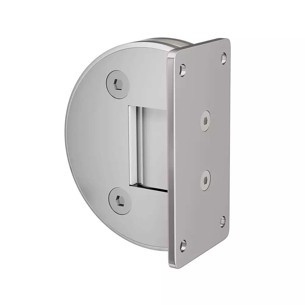 AIDO XL-C 5001 Polished Chrome Finish Shower Fitting Glass to Wall Hinge 90 Degree