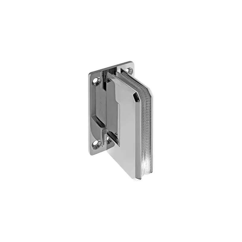 OZONE Wall-to-Glass Hinge Chrome Polished Finish, OSH-1 STD CP
