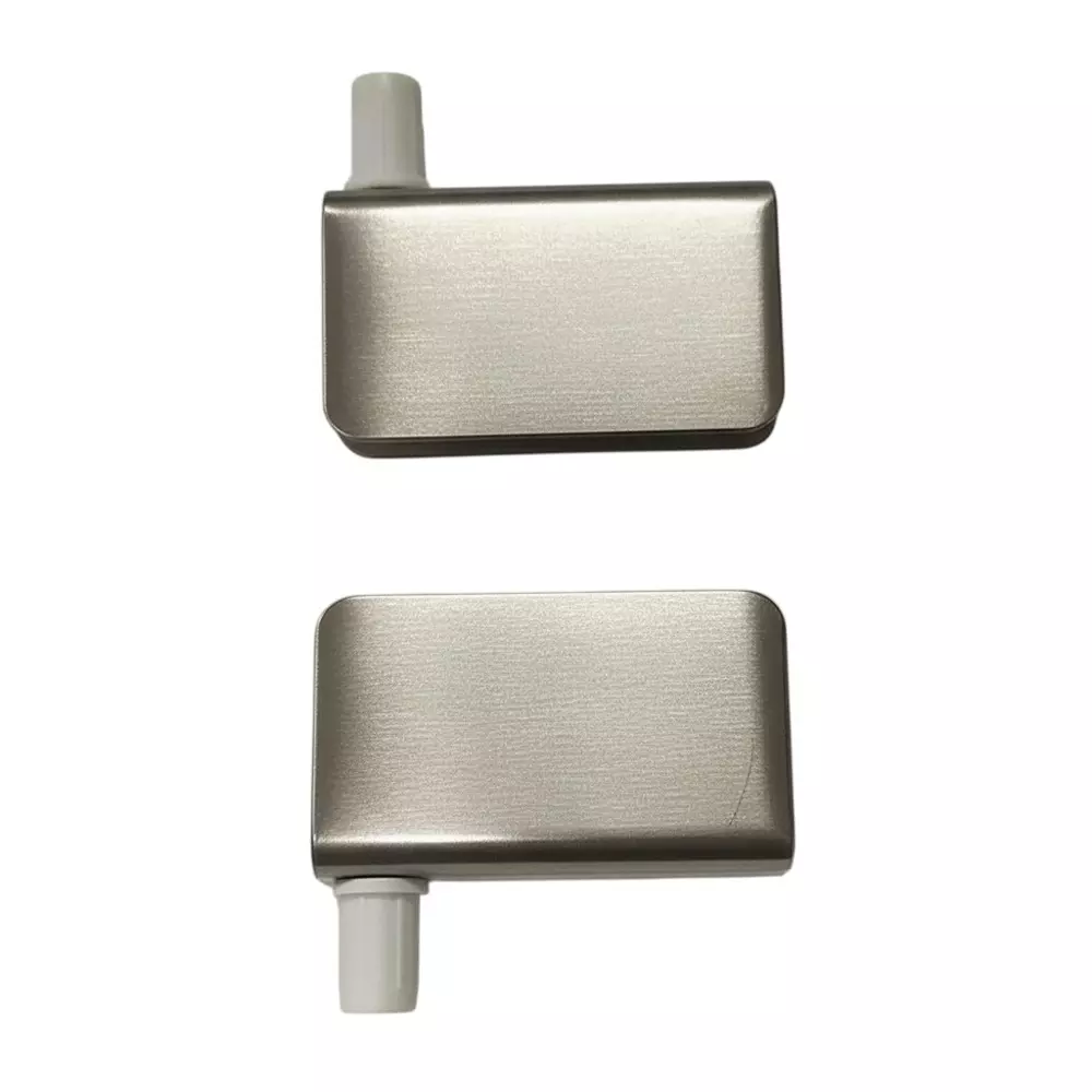 Ebco Pivot Glass Hinge Size 8 mm, SS 304 Body for 6-10 mm Glass Thickness, PGH1 (Set of 2)