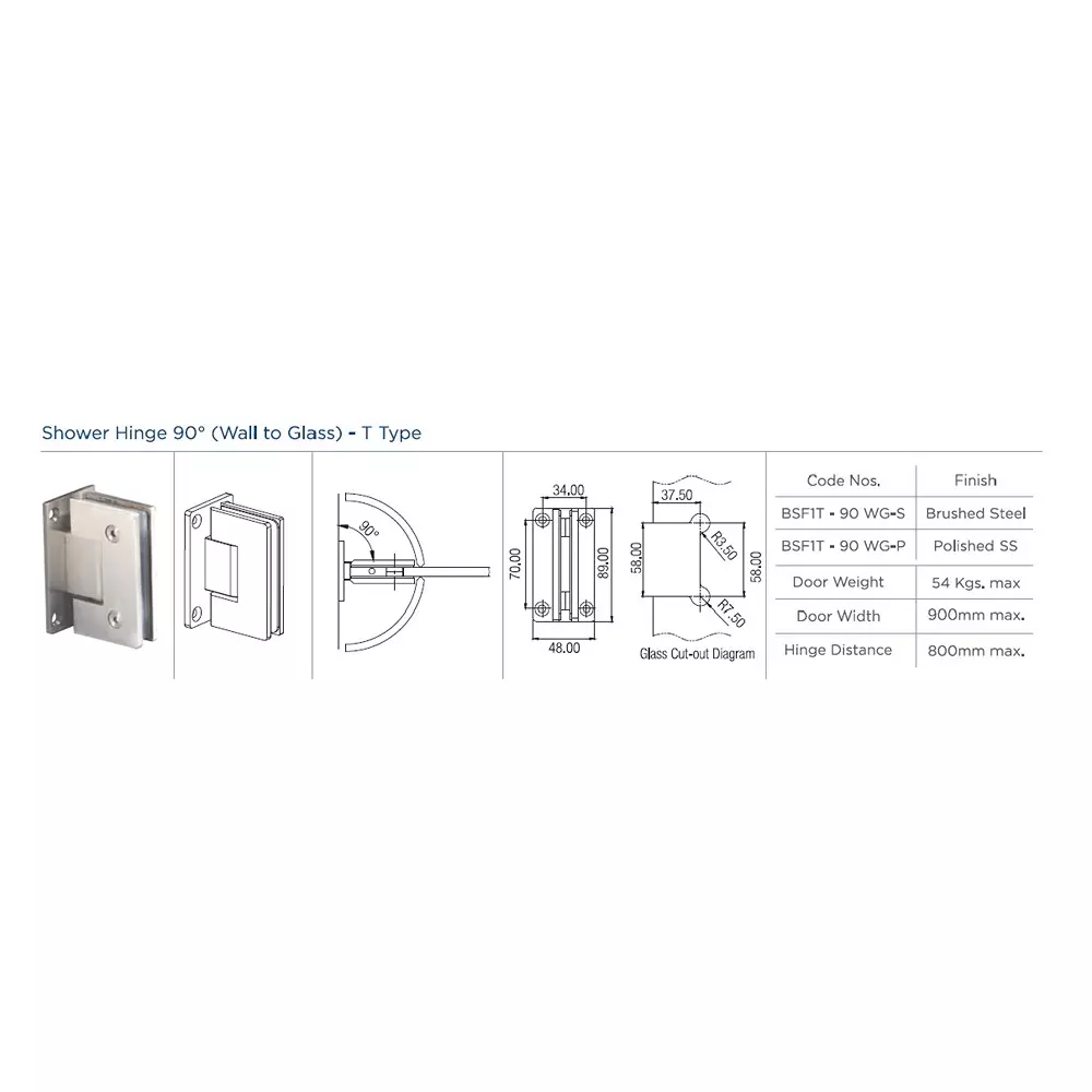 ebco-ss-304-shower-hinge-90-wall-to-glass-t-type-brushed-steel-finish-and-54-kg-max-door-weight-bsf1t-90wg-s