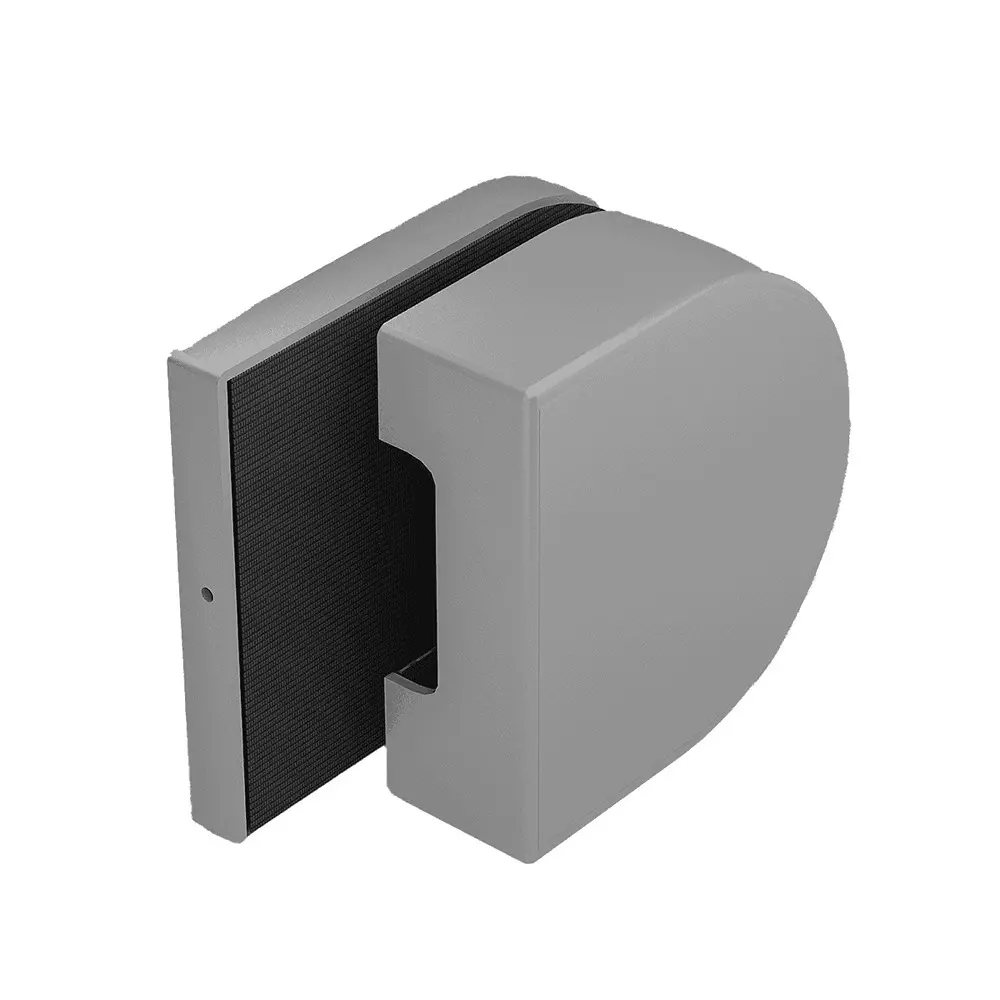 AIDO XL-C OSCILIO Strike Box Aluminium Silver Finish for 8-10 mm Glass Thickness, XL-C 5441