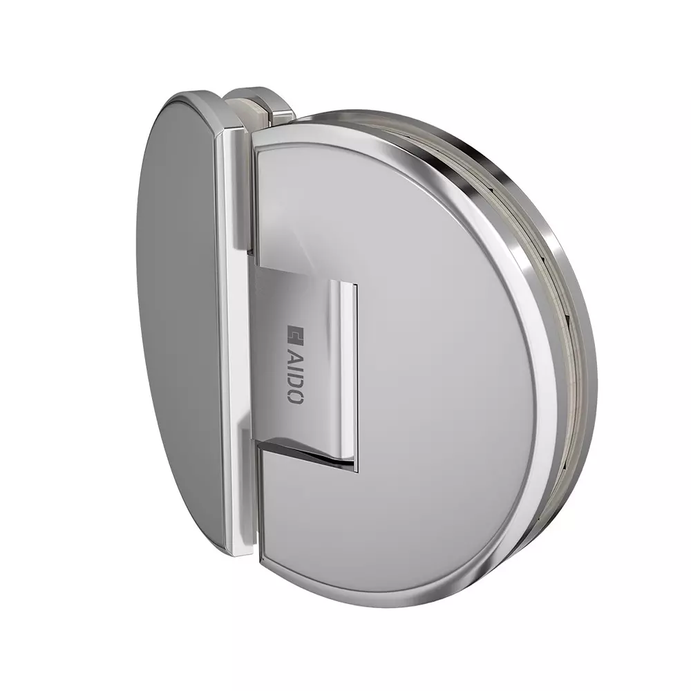 AIDO XL-C 5005 Polished Chrome Finish Shower Fitting Glass to Glass Hinge 135 Degree