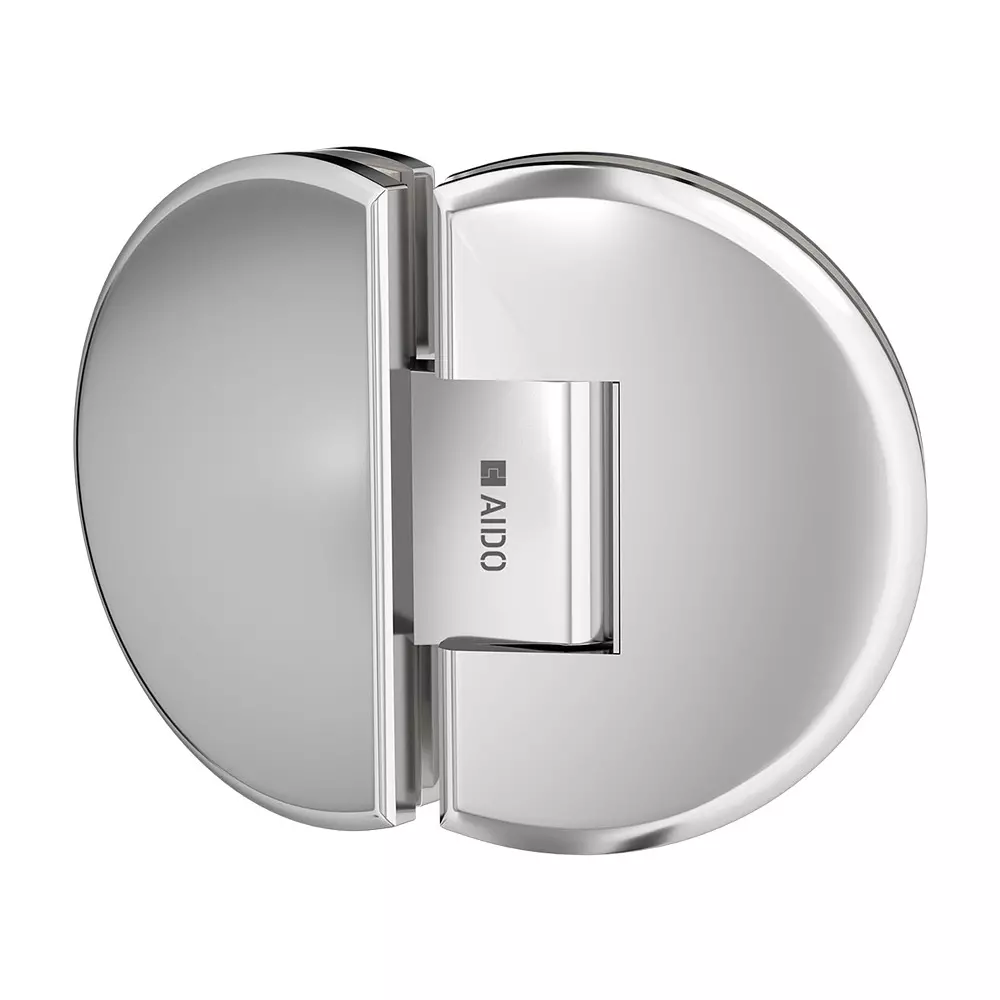 AIDO XL-C 5005 Polished Chrome Finish Shower Fitting Glass to Glass Hinge 135 Degree