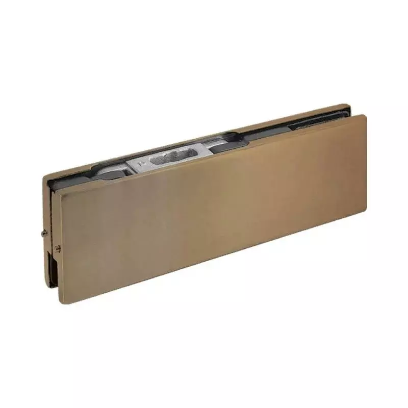 OZONE Bottom Patch Aluminium Alloy Tan Brass Finish, OPF-3 STD TAN BRASS