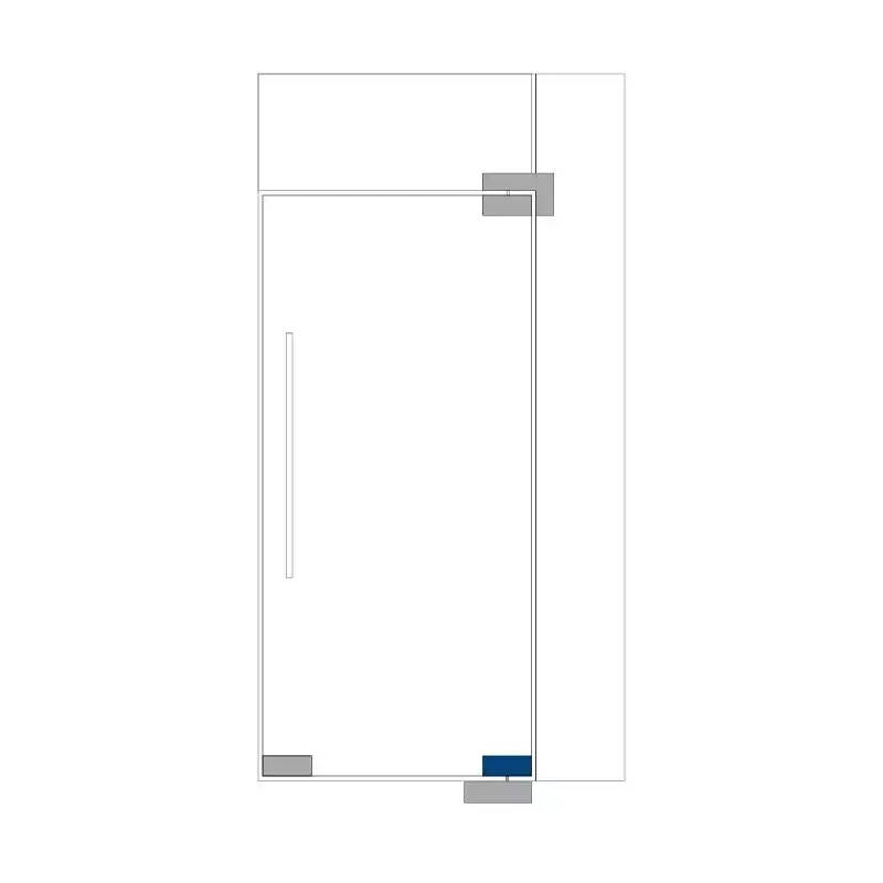 OZONE Bottom Patch Aluminium Alloy Black Matt Finish, OPF-3E STD BM