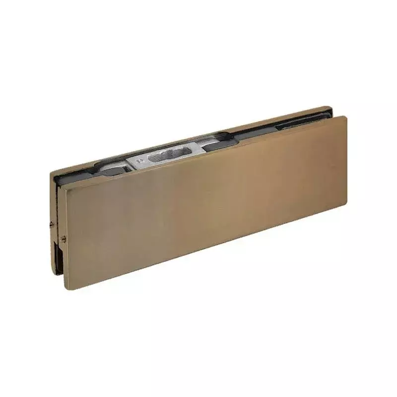 OZONE Bottom Patch Aluminium Alloy Tan Brass Finish, OPF-3E STD TAN BRASS