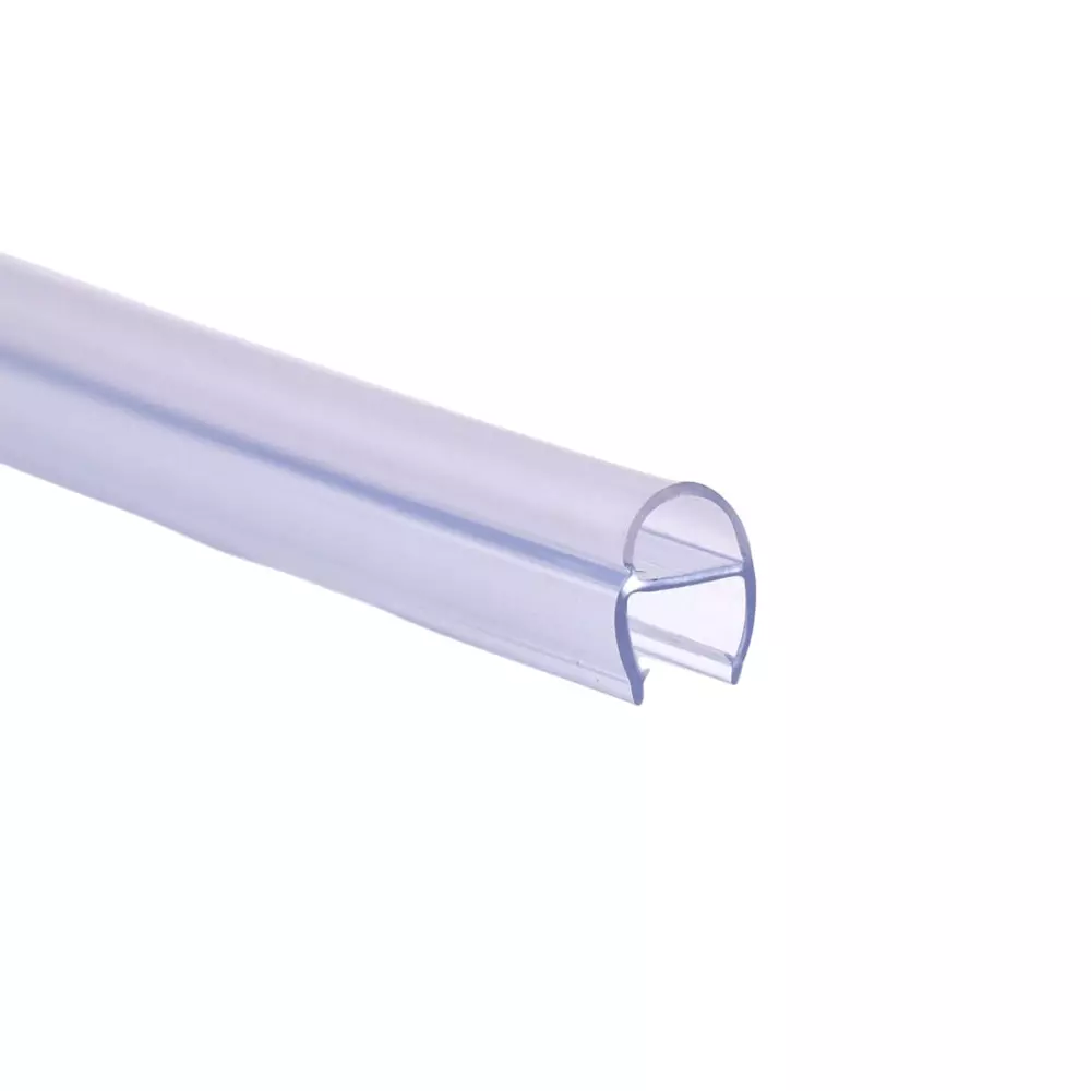 Ebco PVC Seal Clear Finish, Length 25 m for 10 mm Glass Thickness, PS7-S10
