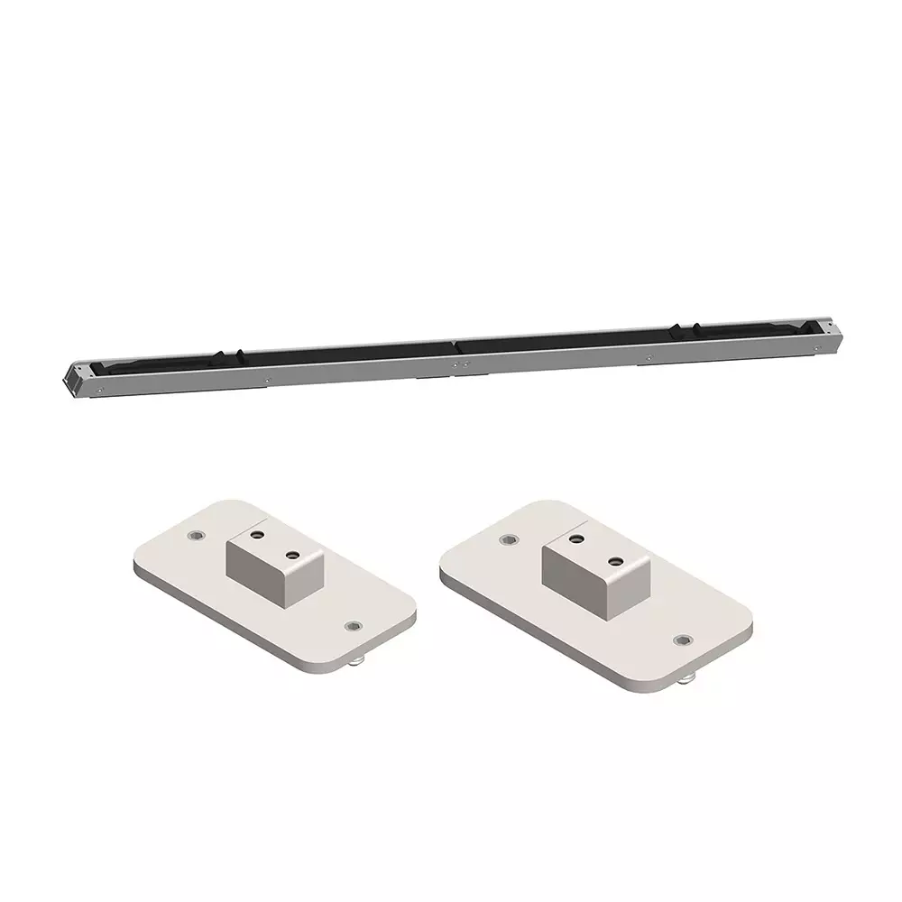 AIDO XL-C Double Door Motion Aluminium Silver 80 Kg Weight, XL-C 7165