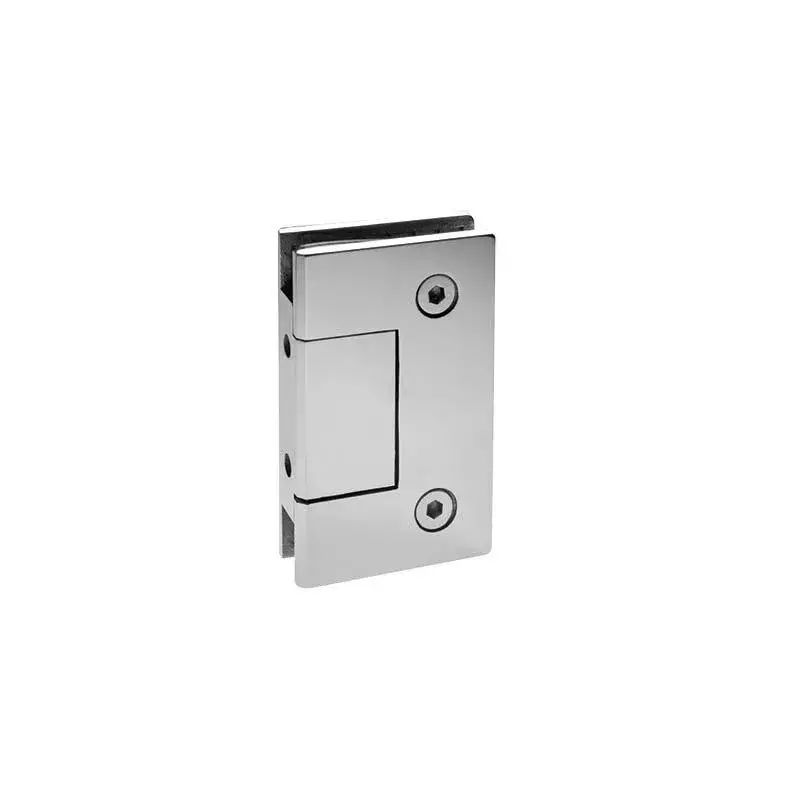 OZONE Wall to Glass Bracket High-Quality Metal Satin Stainless Steel Finish, OSSH-55-ED STD SSS