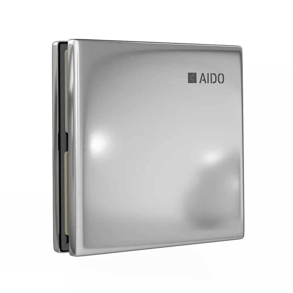 AIDO XL-C 4009A Polished Chrome Finish Quadruple Connector Glass Door Accessory