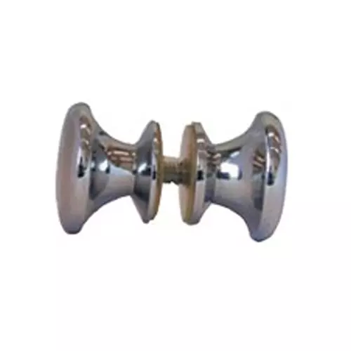 Ebco SS 304 Shower Door Knob Polished SS Finish for Shower Fittings, BDK-1