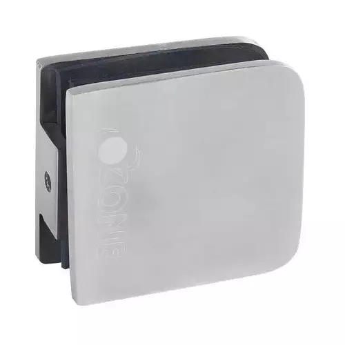 OZONE Glass Connector Black Matt Finish for Frameless Glass Partitions, OGC-1SH STD BM