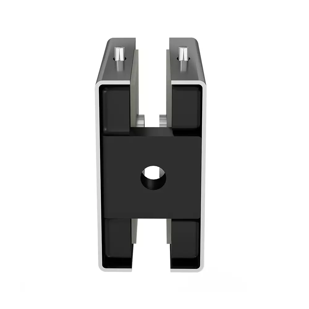 AIDO XL-C 4007A Polished Chrome Finish Corner Connector Glass Door Accessory