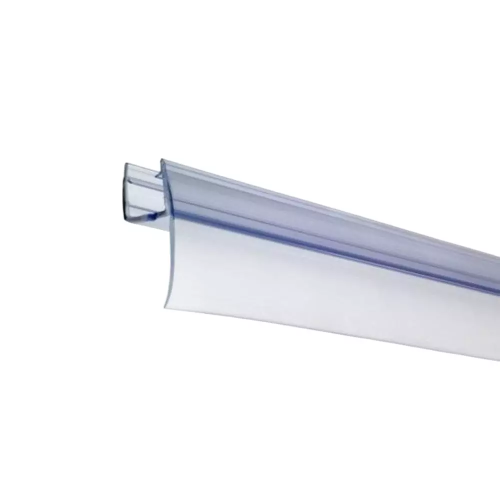 GEZE Middle Seal, Size 12 mm, Clear Finish and PVC Body, 8116014