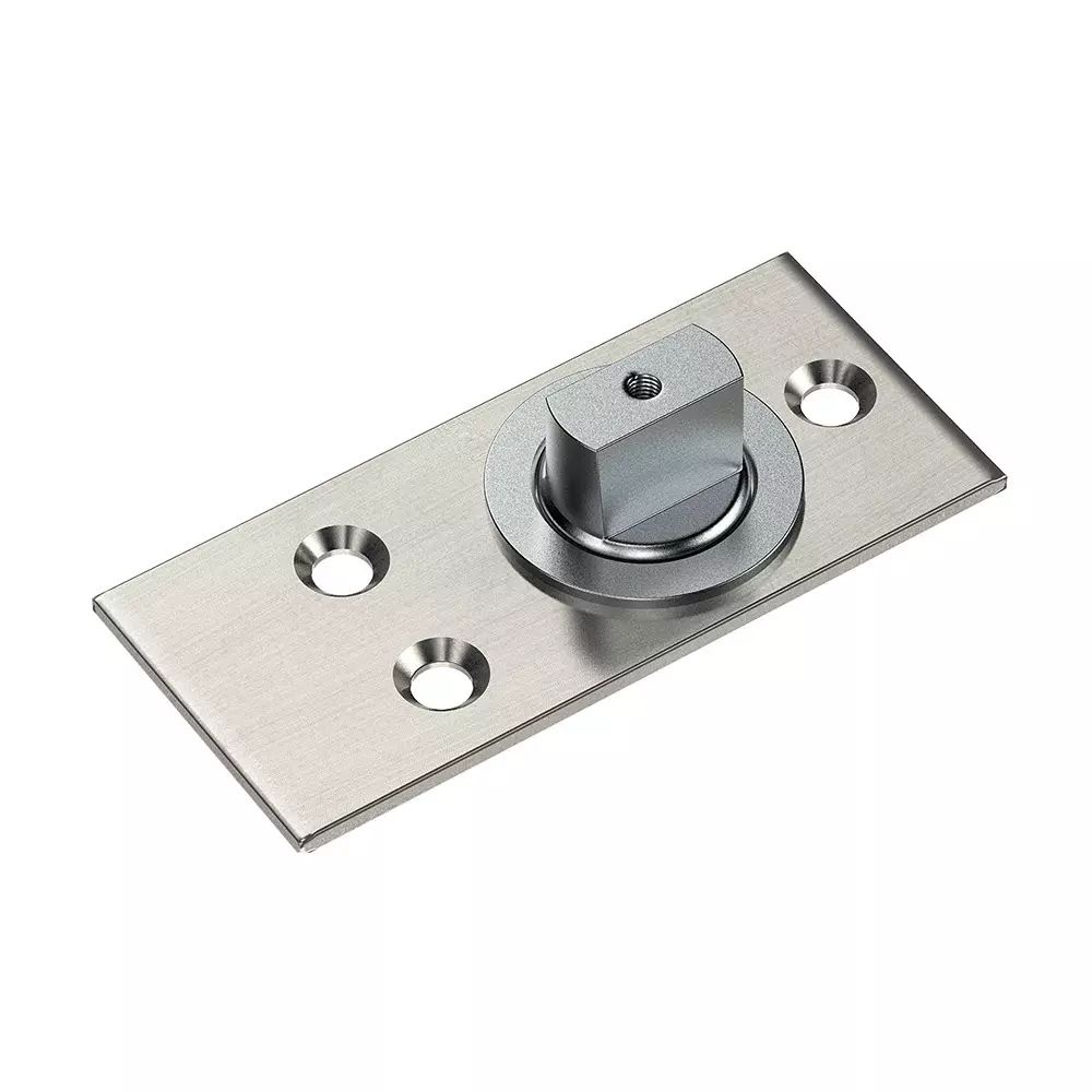AIDO XL-C 4015A Polished Chrome Finish Floor Pivot Bearing Glass Door Accessory