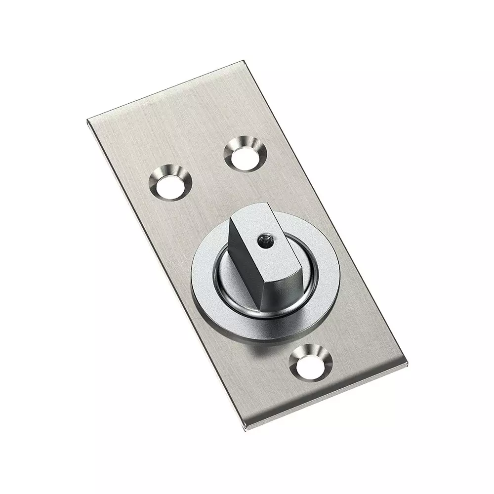 AIDO XL-C 4015A Polished Chrome Finish Floor Pivot Bearing Glass Door Accessory