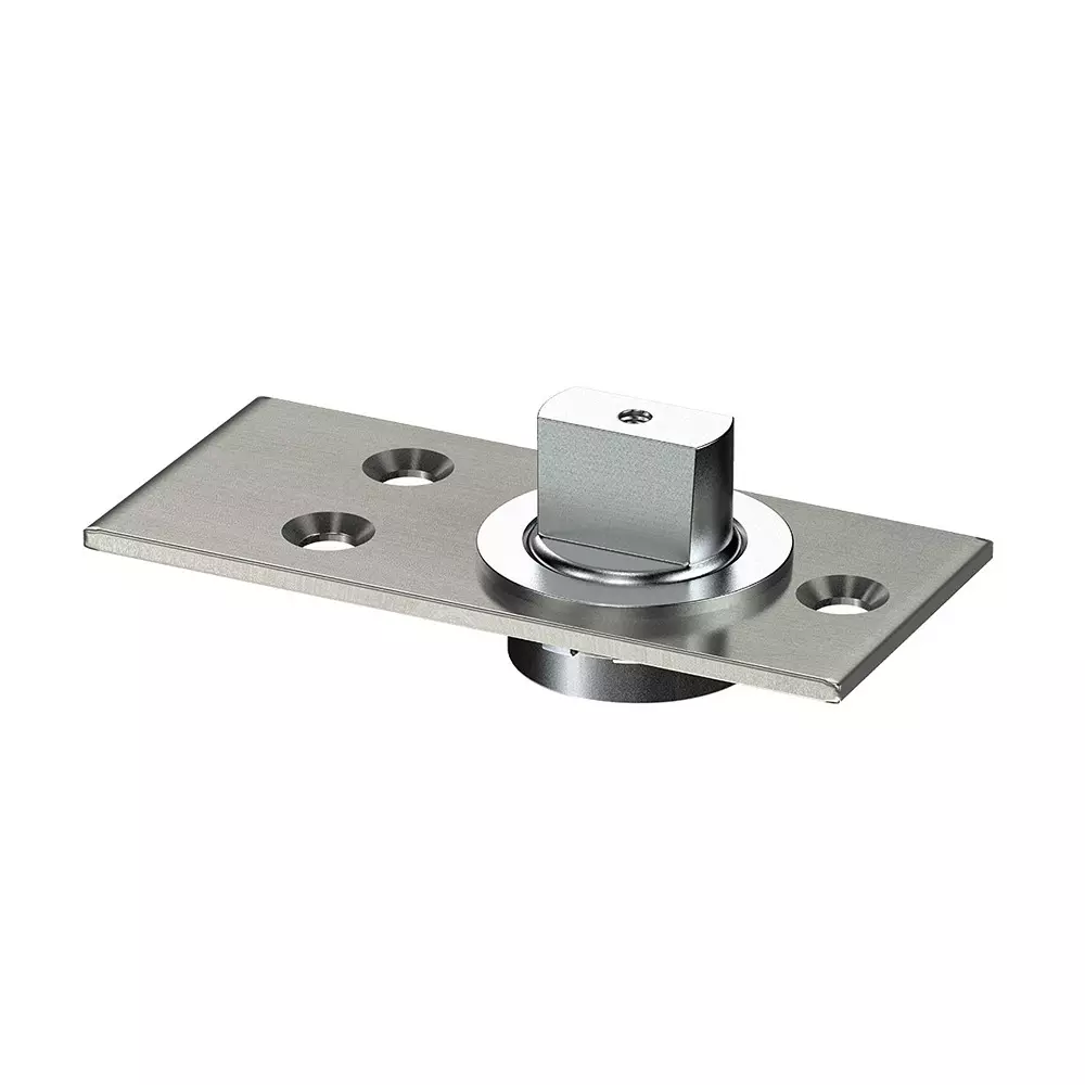 AIDO XL-C 4015A Polished Chrome Finish Floor Pivot Bearing Glass Door Accessory