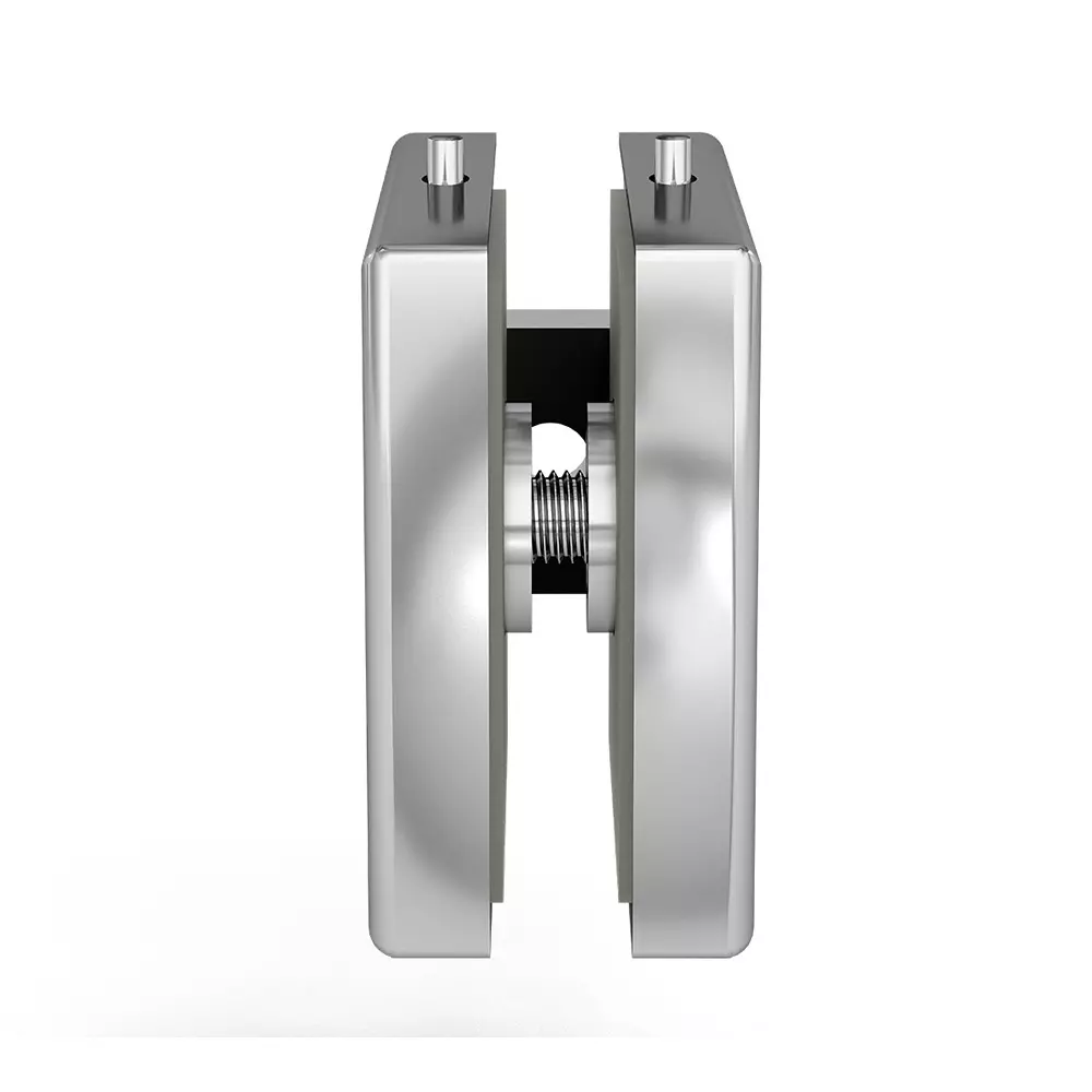 AIDO XL-C 4006A Polished Chrome Finish Central Connector Glass Door Accessory