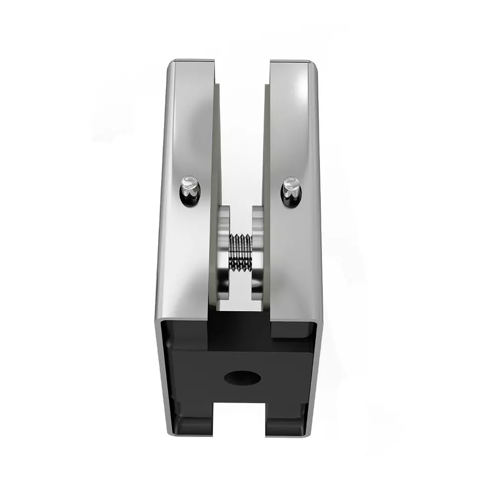 AIDO XL-C 4006A Polished Chrome Finish Central Connector Glass Door Accessory