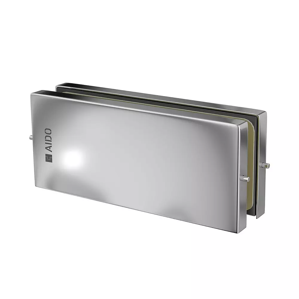 AIDO XL-C 4008A Polished Chrome Finish Side Connector Glass Door Accessory