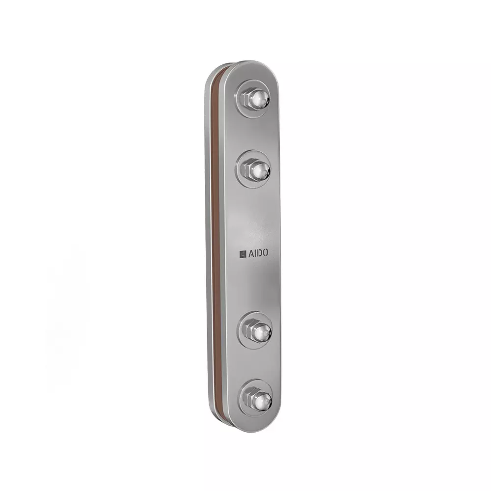 AIDO XL-C 6034 SS Polished Splice Plate - 300 x 50 x 8 mm