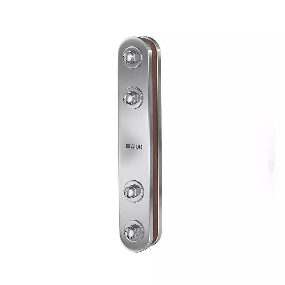 AIDO XL-C 6034 SS Polished Splice Plate - 300 x 50 x 8 mm
