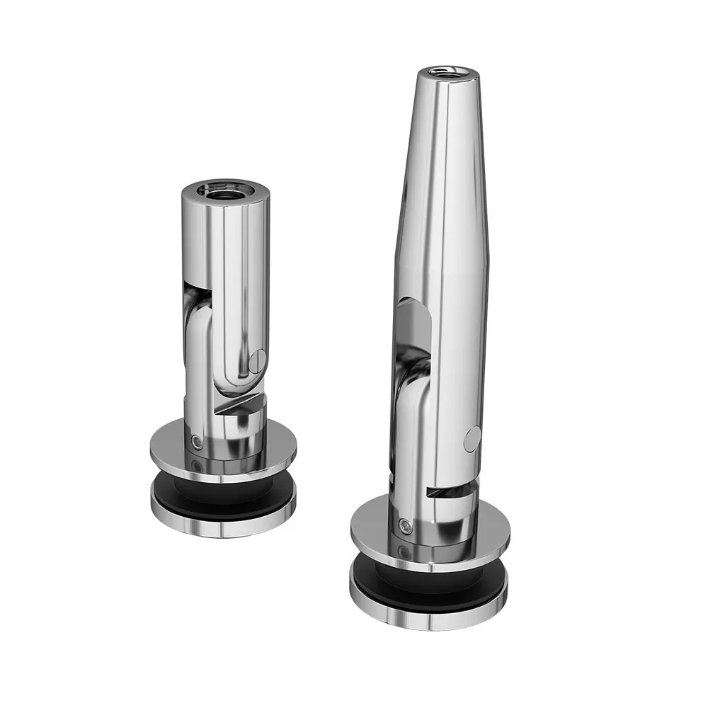 AIDO XL-C 9144 Single Point Canopy Glass to Wall with accessories