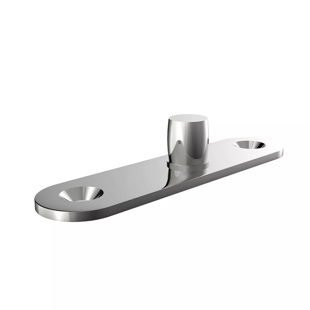 AIDO XL-C 4014 Polished Chrome Finish Top Pivot Glass Patch Fitting