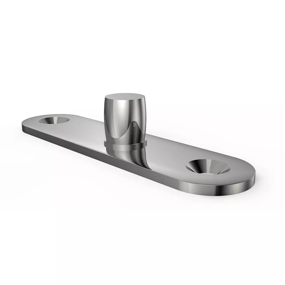 AIDO XL-C 4014 Polished Chrome Finish Top Pivot Glass Patch Fitting