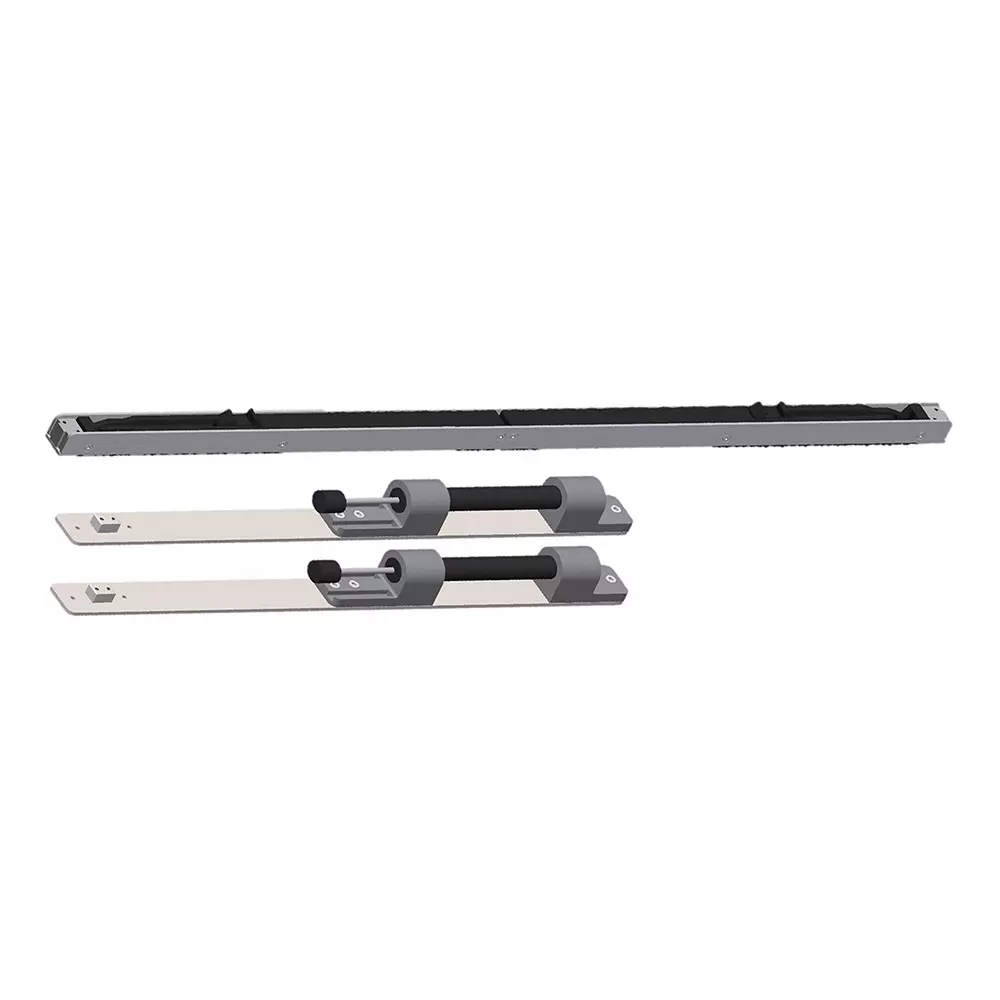 AIDO XL-C Double Door Motion Aluminium Silver 120 Kg Weight, XL-C 7166