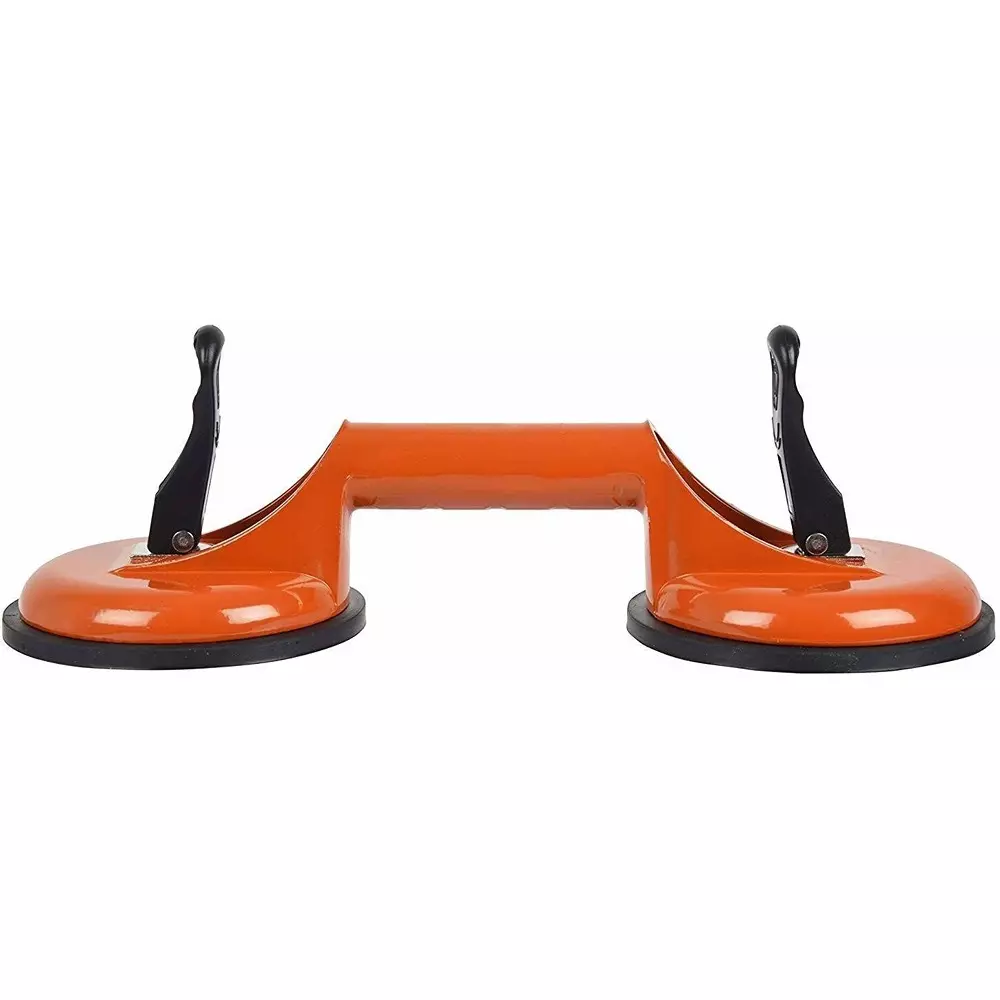 Flamingo Glass Carrying Handle/Lifter Puller 2 Cups 30 cm Iron Red
