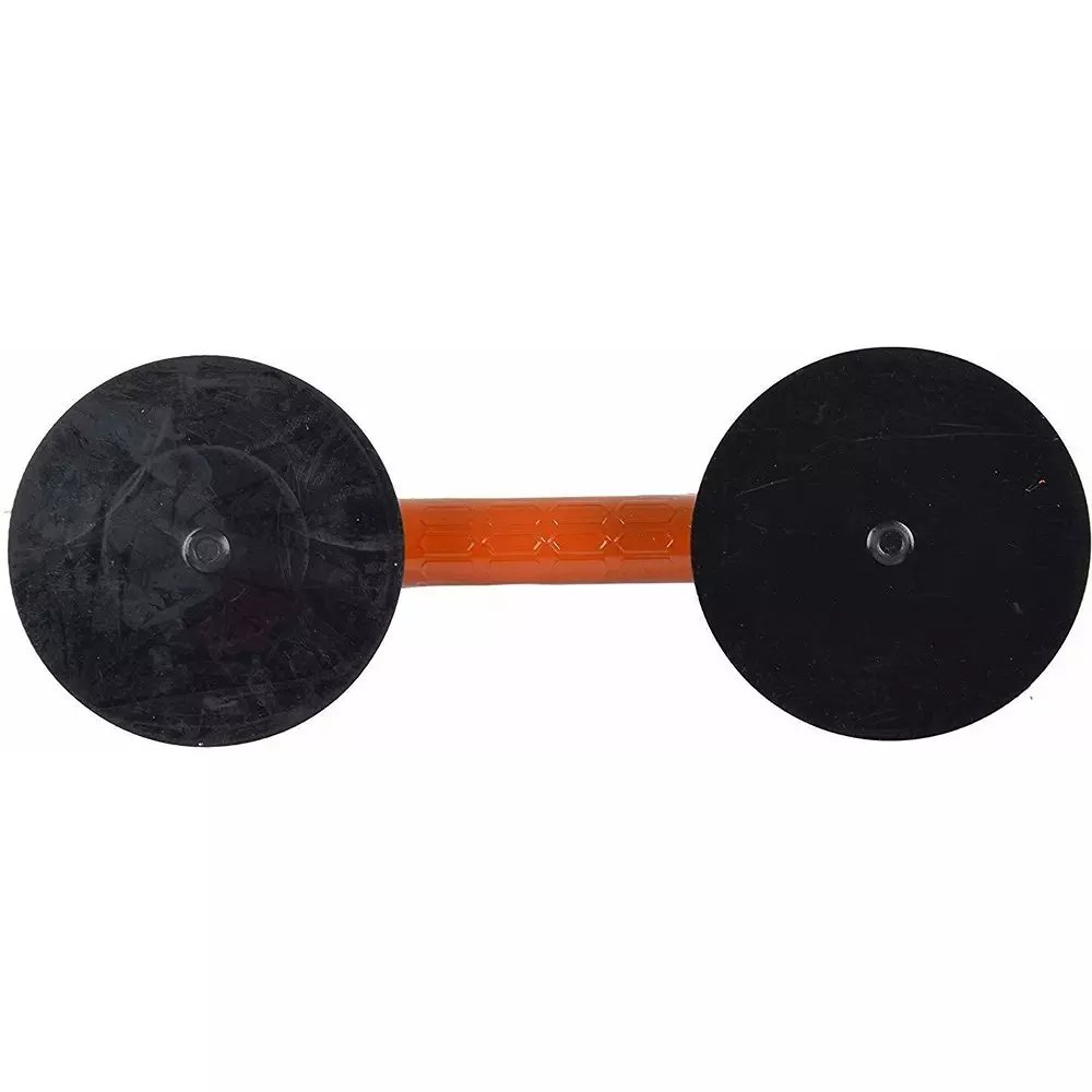 Flamingo Glass Carrying Handle/Lifter Puller 2 Cups 30 cm Iron Red