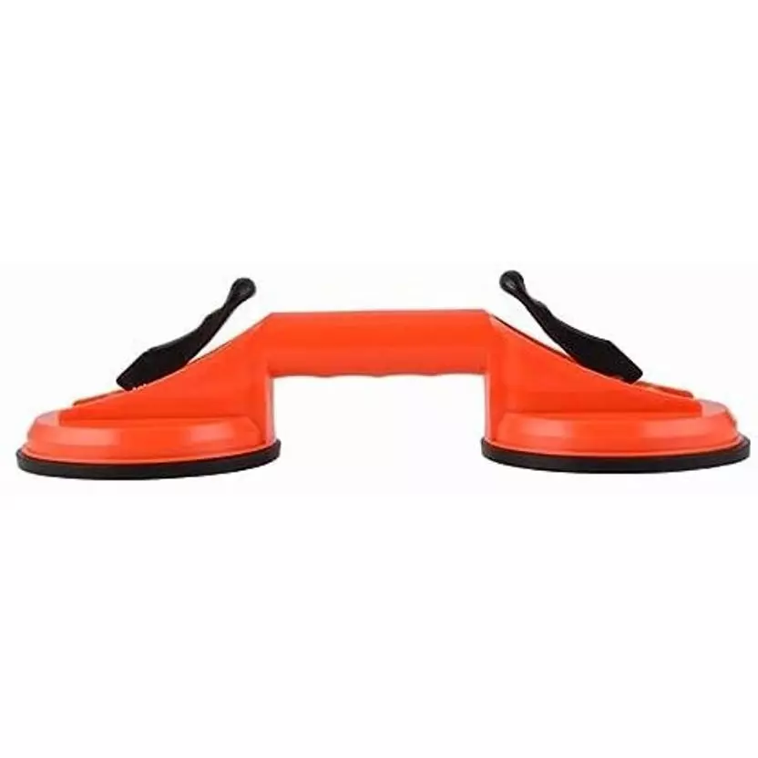 Helmik Double Suction Cup ABS Plastic 33 cm for Tiles, Glass and Stone Lifting and Moving