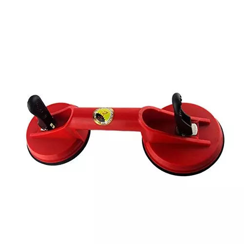 Generic Universal 115 mm Double Cups Of Glass Suction Plate