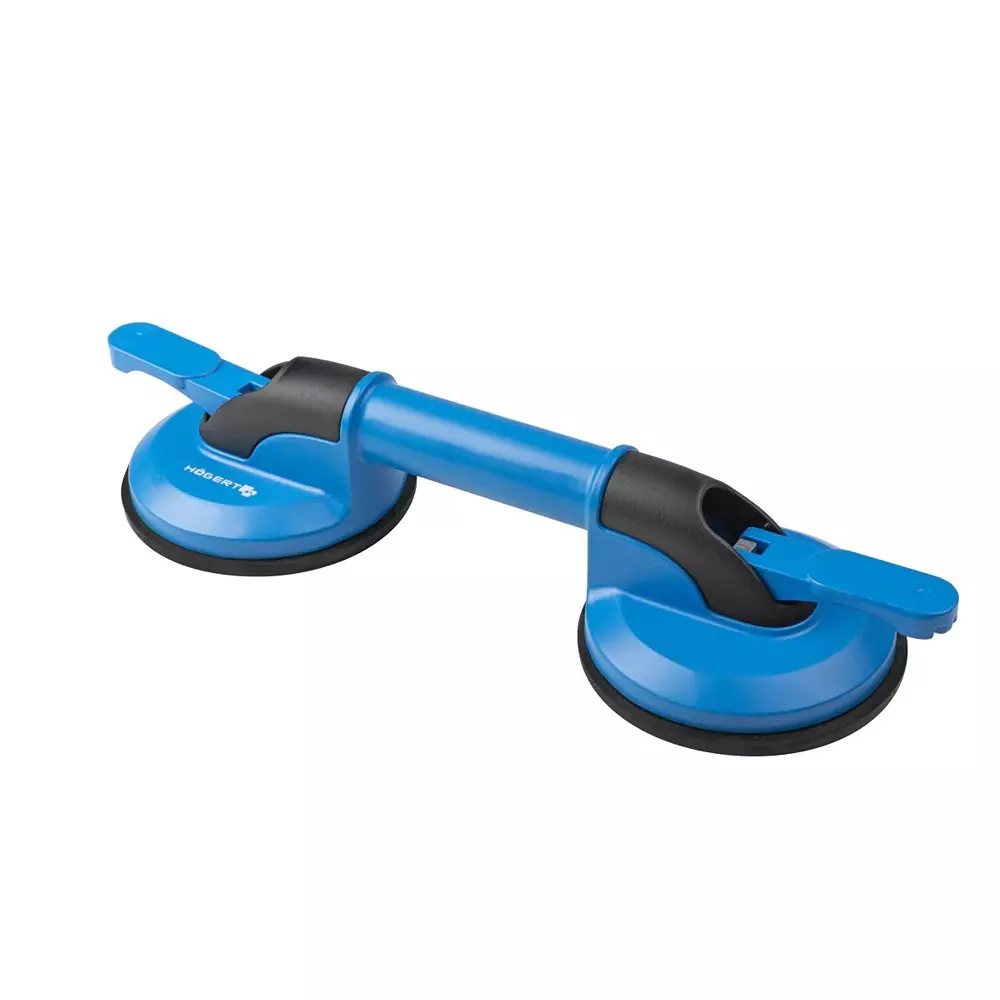 Hogert Technik Single Aluminium Suction Cup 108 mm Diameter and 130 Kg Maximum Load Capacity, HT3B344