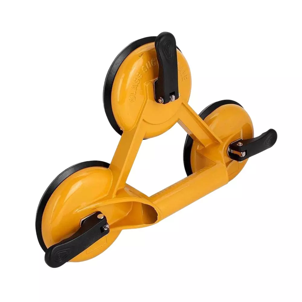 HBD SALES Suction Cup Aluminium Yellow & Black Strong and Durable, Anti-Static